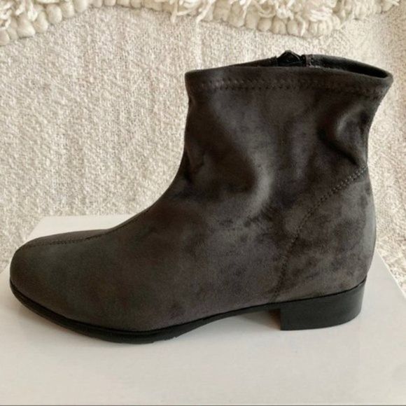 RON WHITE jamiee vegan rubber sole ankle boot grey - Picture 11 of 15